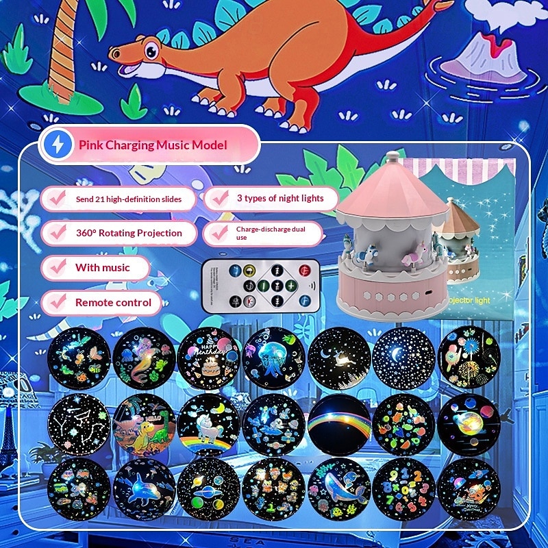 Проектор Свет Светодиодный ночник В помещении Изменение цвета 2026 - $51.99 –P1