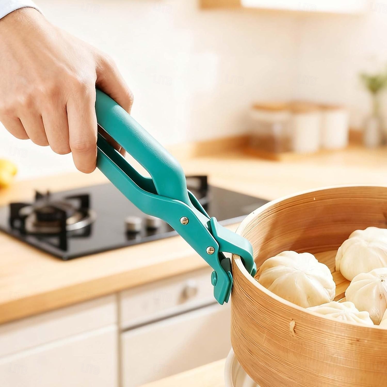 2pcs Heavy-Duty Anti-Scald Clips, Non-Slip Kitchen Bowl/Pot/Tray Clips for Oven,Grill - One-Handed Operation,with Non-Slip Base 2026 - Kč231 –P7