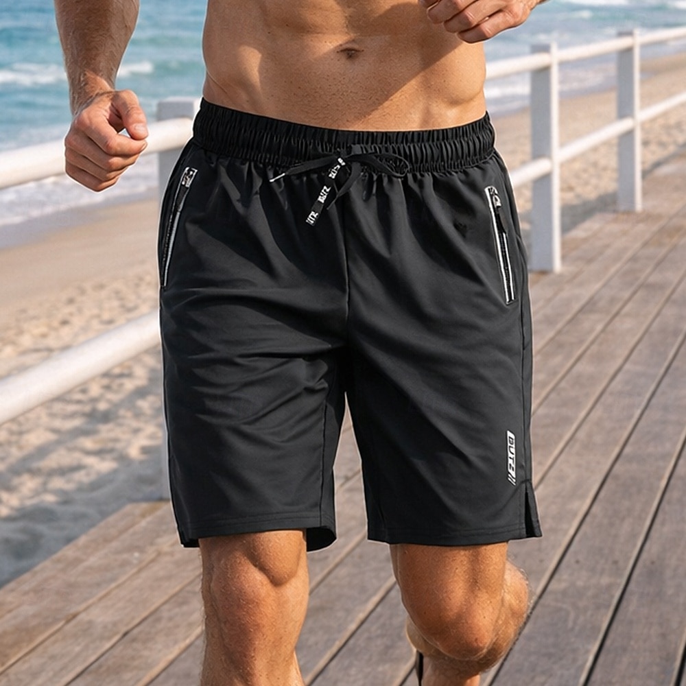 Voor heren Hardloopshorts Atletische shorts Sportbroek Trekkoord Zak Short / Broekje Casual Dagelijks Buiten Zomer Reflecterend Lichtgewicht Ademend Sportschooltraining Joggen Hardlopen Normale 2026 - $13.99 –P3