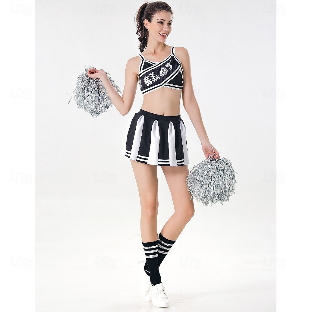 Partita mondiale di calcio 2026 Abiti Costume di fantasia Abbigliamento sportivo ragazza pon pon Vintage Sexy Football americano Adulti Per donna Mascherata Feste Evento di calcio Vestirsi del 2026 a $40.99 –P6