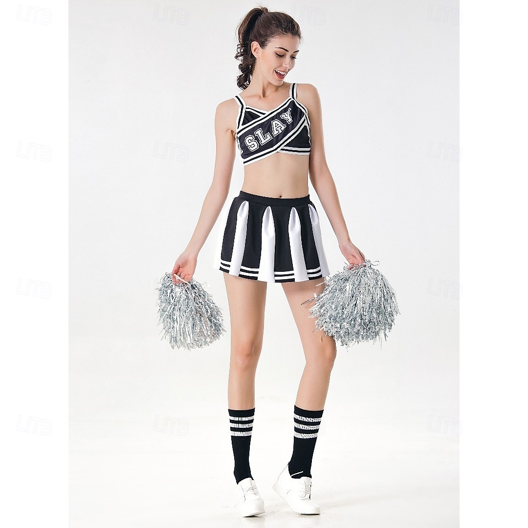 Partita mondiale di calcio 2026 Abiti Costume di fantasia Abbigliamento sportivo ragazza pon pon Vintage Sexy Football americano Adulti Per donna Mascherata Feste Evento di calcio Vestirsi del 2026 a $40.99 –P10