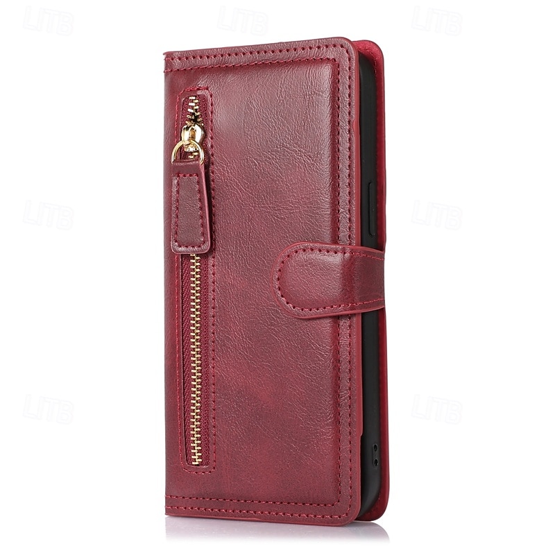 telefono Custodia Per Samsung Galaxy S26 S26 Plus S26 Ultra Custodia Portafoglio Cerniera Protezione Completa Cavalletto Retrò Pelle PU del 2026 a $20.99 –P7