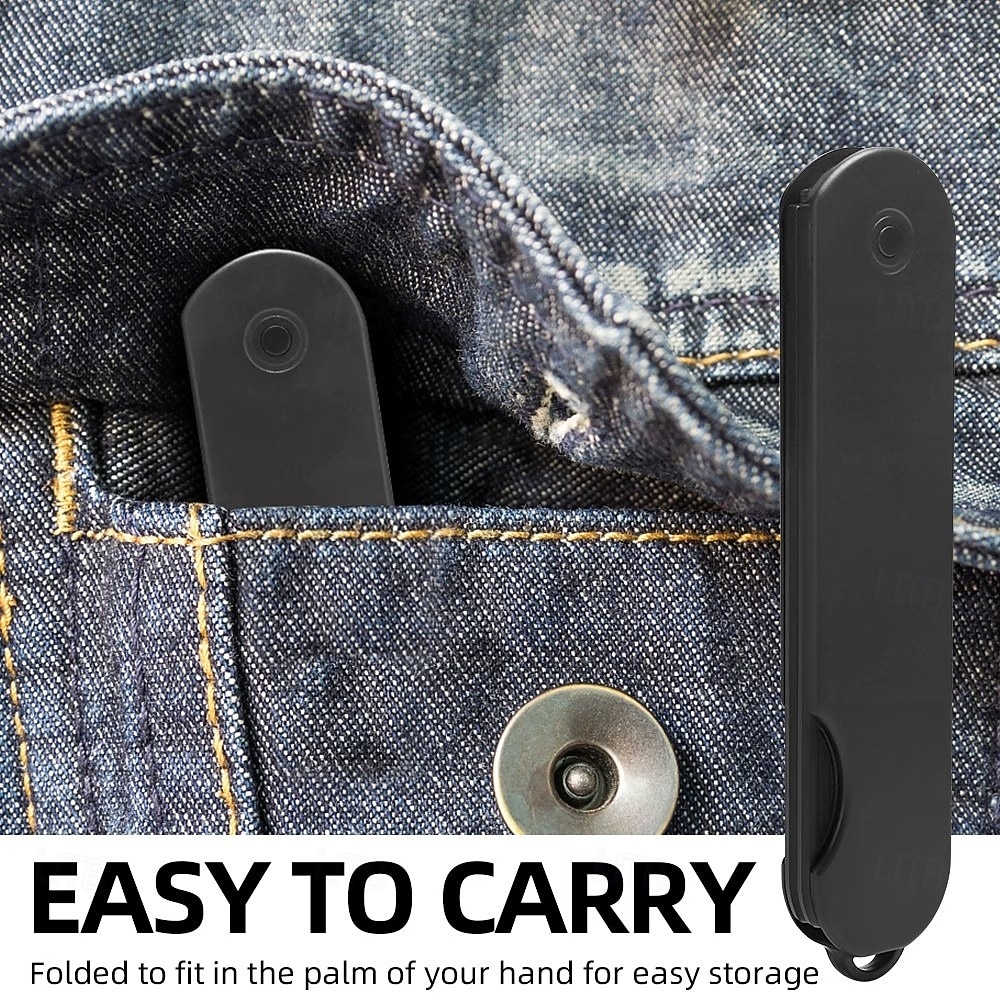 Peigne pliant multifonctionnel pour homme (1 ou 2 pièces), peigne à cheveux huilés, peigne à lisser, peigne à dents larges texturé, peigne de voyage pliable et portable de 2026 ? $9.99 –P2