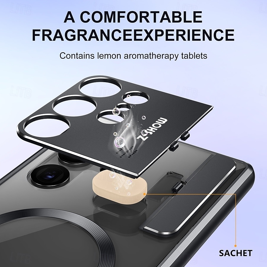 telefon Maska Pentru Samsung Galaxy S26 Ultra Noutate Cu Magsafe rezista Detașabil și Protecție de Ecran Retro MetalPistol ABS + PC 2026 - $32.99 –P5