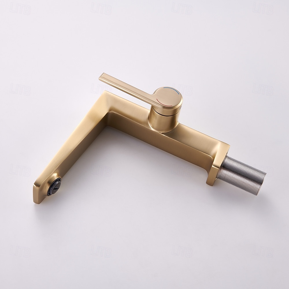 Rubinetto per lavabo da bagno - classico rubinetto miscelatore monocomando in ottone galvanizzato per lavabo da bagno del 2026 a $195.99 –P21