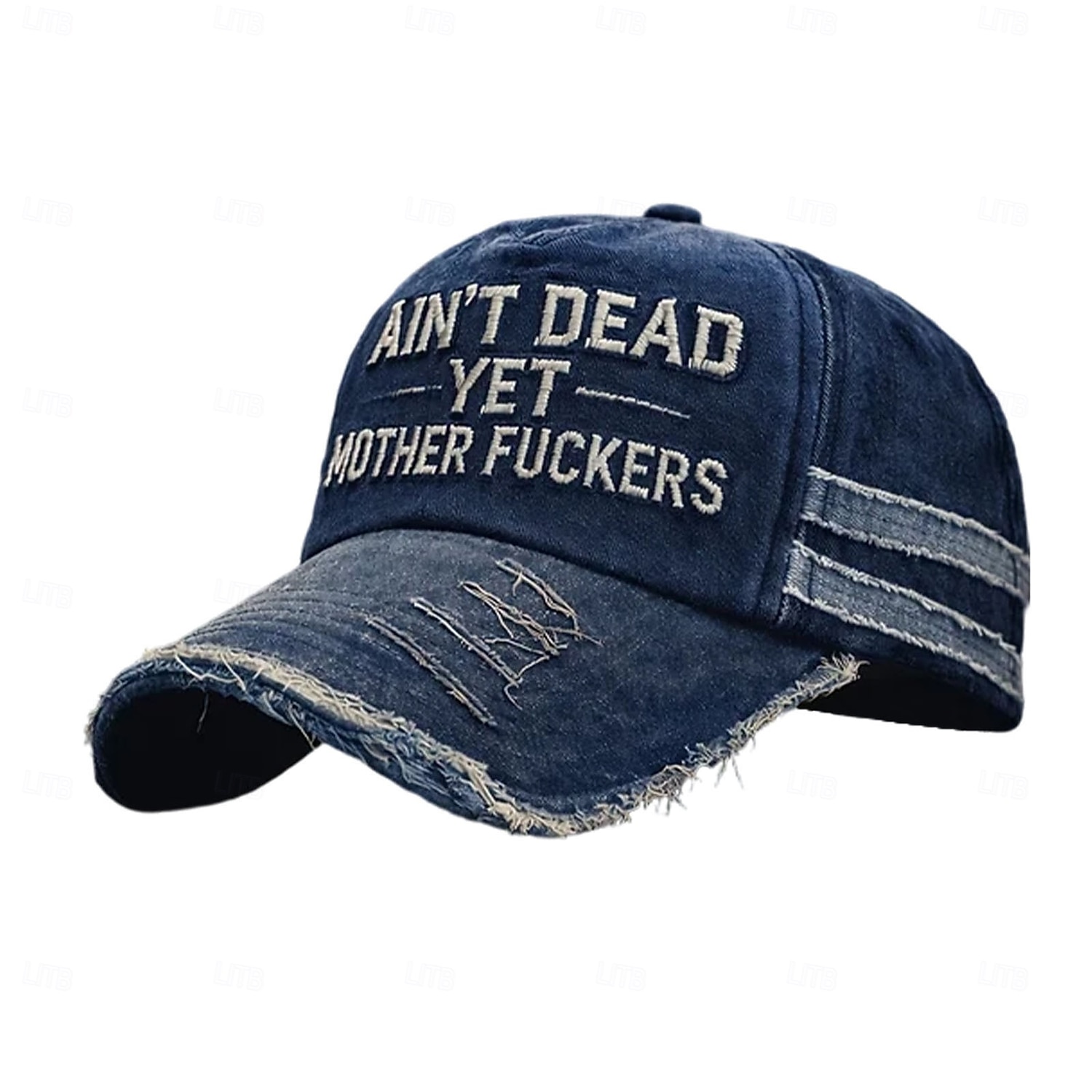 Cappellino da baseball ricamato "Ain't Dead Yet" per uomo e donna, cappellino vintage regolabile effetto invecchiato "Ain't Dead Yet Mother F*ckers", cappellino divertente e umoristico da papà, del 2026 a $21.99 –P8