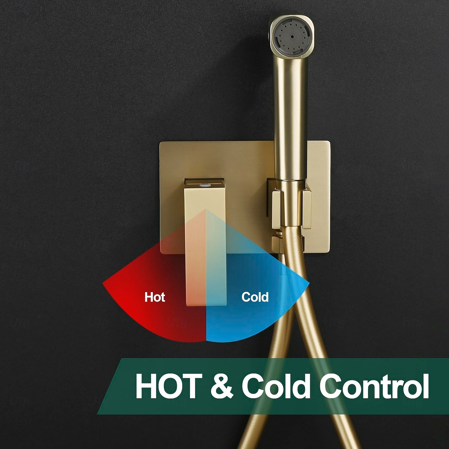 סט ריסוס בידה חם וקר מוסתר לאסלה, מרסס בידה ידני לאסלה, מרסס בידה ידני לשירותים, מים חמים 2026 - $261.24 –P2