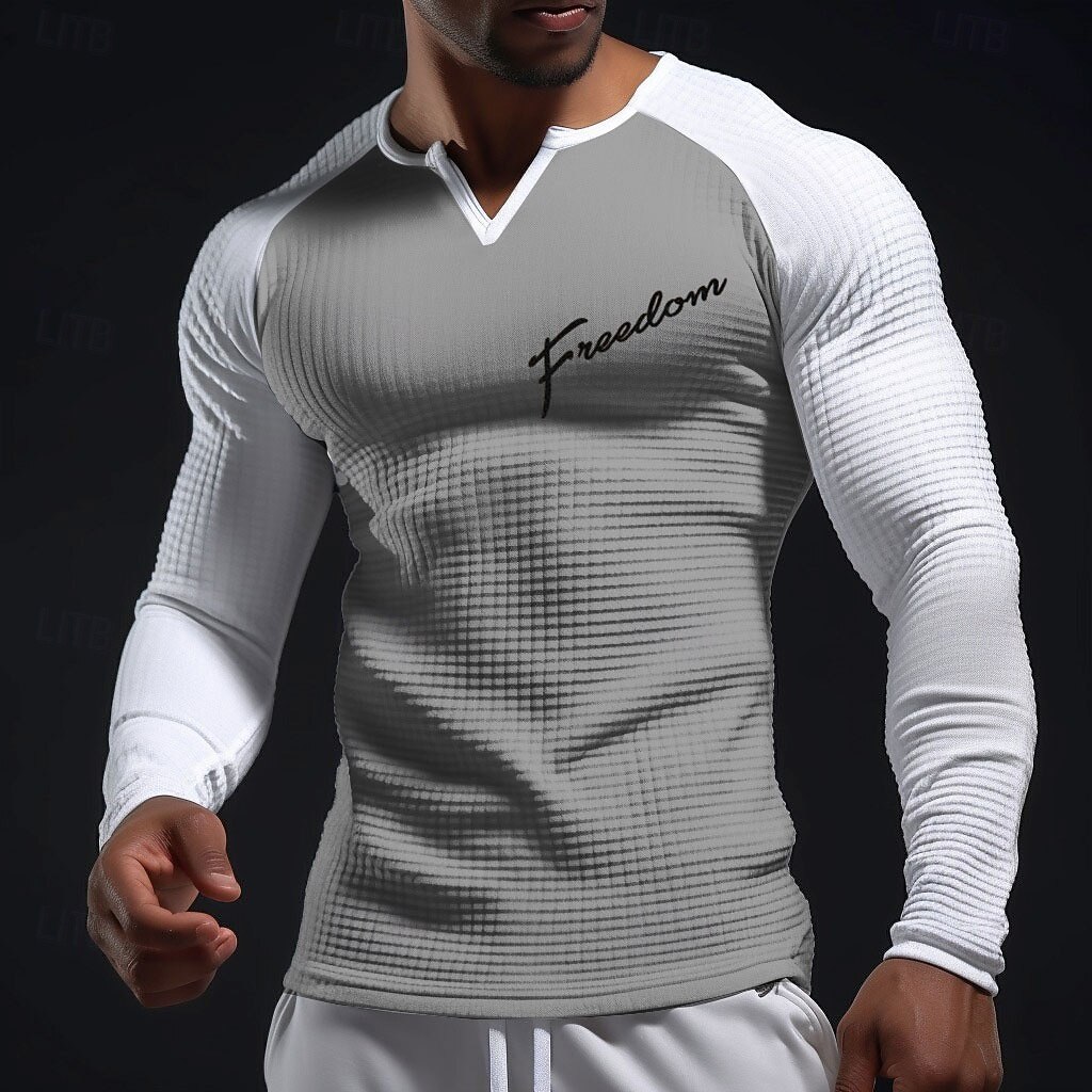 4 de Julho de 2026 250º Dia Memorial Camiseta Masculina Designer Imprimida em 3D de Manga Longa Casual Dia a Dia de 2026 por $23.99 –P2