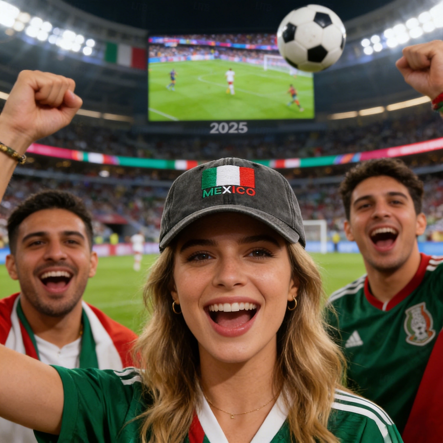 Cappello da tifoso per la partita estiva di calcio 2026, berretto da baseball nero con bandiera ricamata, cappello da sole unisex, copricapo essenziale per gli eventi calcistici, perfetto per i tifosi del 2026 a $15.99 –P3