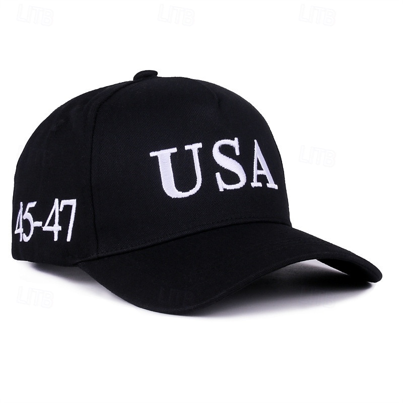 vlastenecká baseballová čepice s výšivkou americké vlajky, nastavitelná tátová čepice pro muže a ženy, venkovní sluneční klobouk, 4. července, Den nezávislosti, 250. výročí, Den památky 2026 - $16.99 –P5