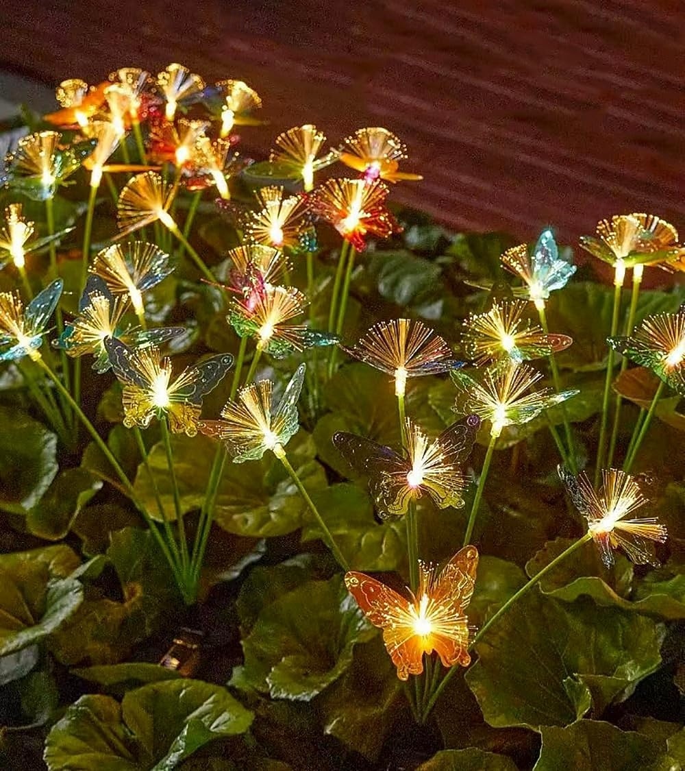 2026年 ソーラーライト バタフライガーデンデコレーション 揺れるソーラーバタフライライト 屋外用 ガーデンパティオ ヤードポーチ クリスマス 花壇 デコレーション 家へのギフト  コレクション – $28.79 –P6