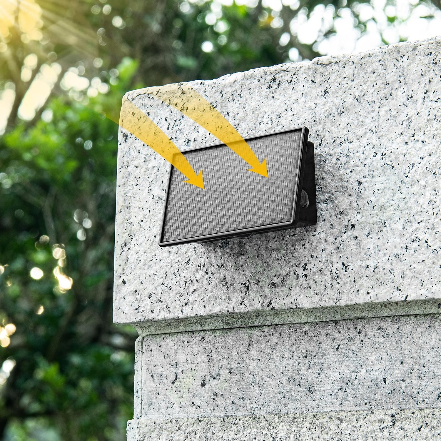 2 db kültéri napelemes fali lámpa, IP65 vízálló, dekoratív LED fali lámpák kertbe, udvarra, lépcsőházba, kerítésre, erkélyre, villába – hangulatvilágítás &mosdófali világítás 2026 - $30.99 –P13