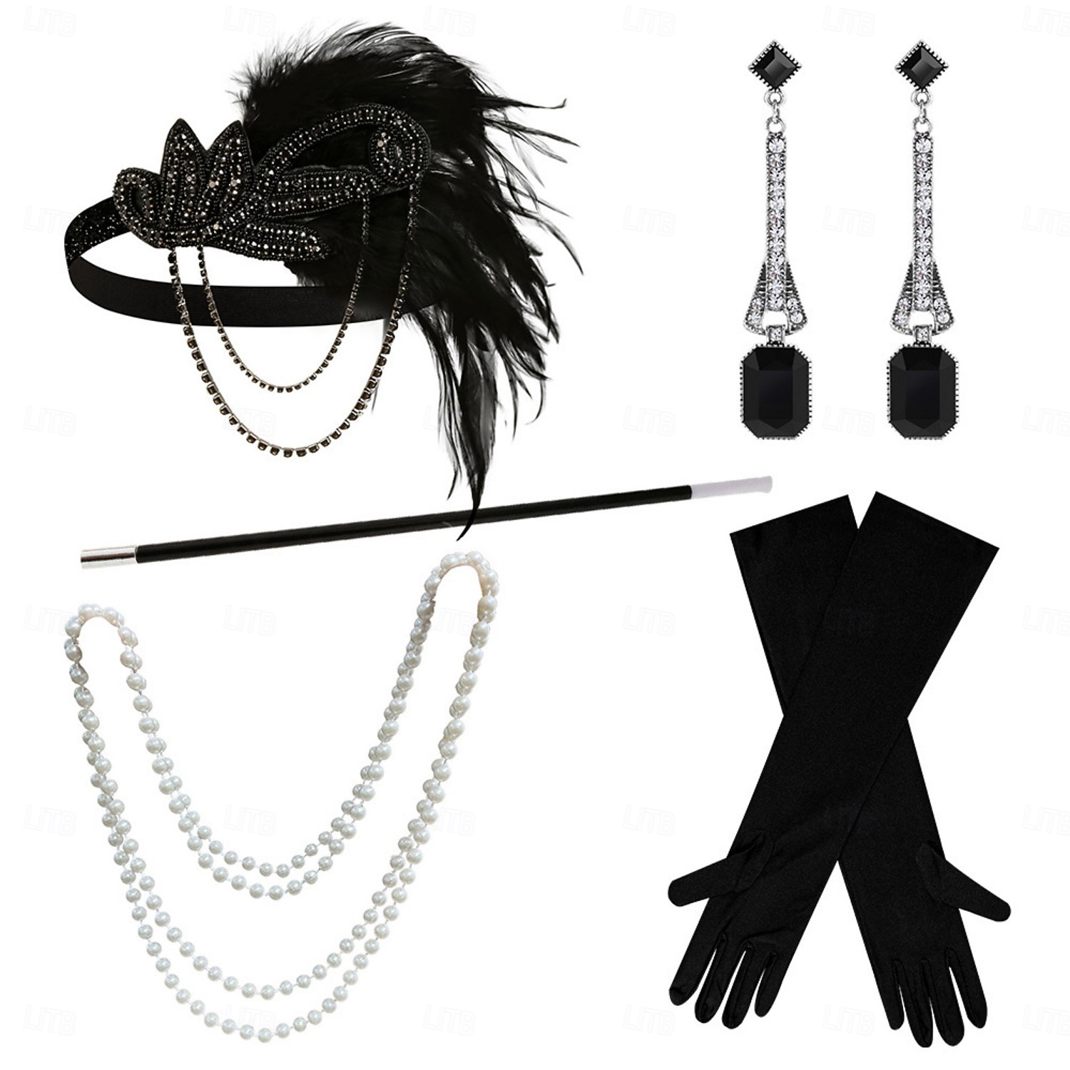 Set Roaring 20s 1920s Retro Vintage Knee Length Flapper Dress Cocktail Dress Sleeveless The Great Gatsby Flapper Girl Sequins Fringe Fancy Dress Women's Halloween Carnival Evening Party Wedding 2026 - $42.99 –P2
