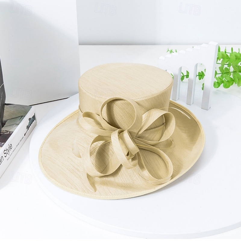 Klobouky Polyester Svatební Narozeniny Elegantní Vinobraní Roztomilý S Rukáv Přílba Pokrývky Hlavy 2026 - $65.99 –P5