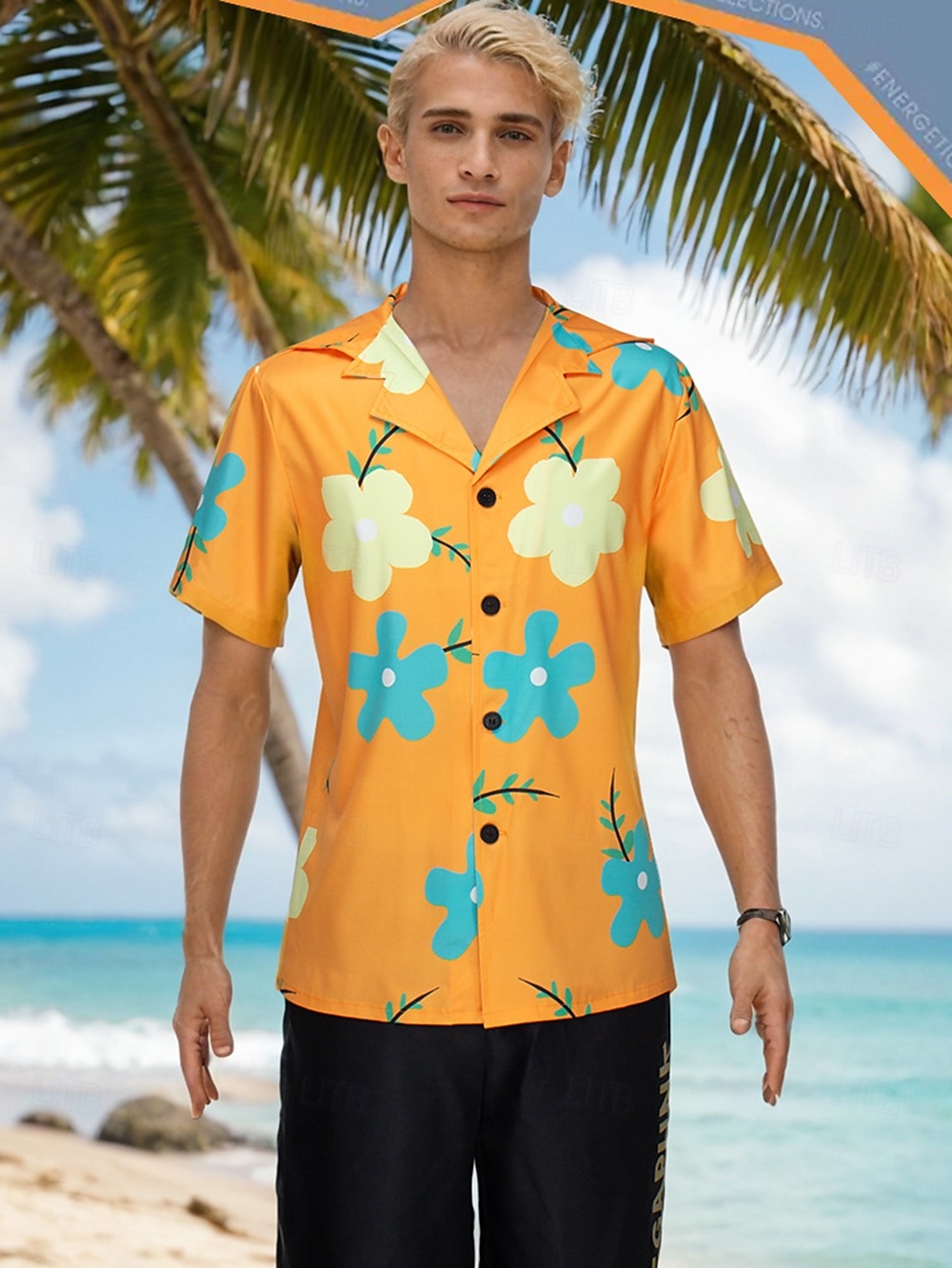 Ocean Adventurer Straw Hat Pirate Anime Outfits Masquerade T-shirt Cosplay Suits Casual Daily Vacation Costume For Men's Adults' 2026 - $49.99 –P2