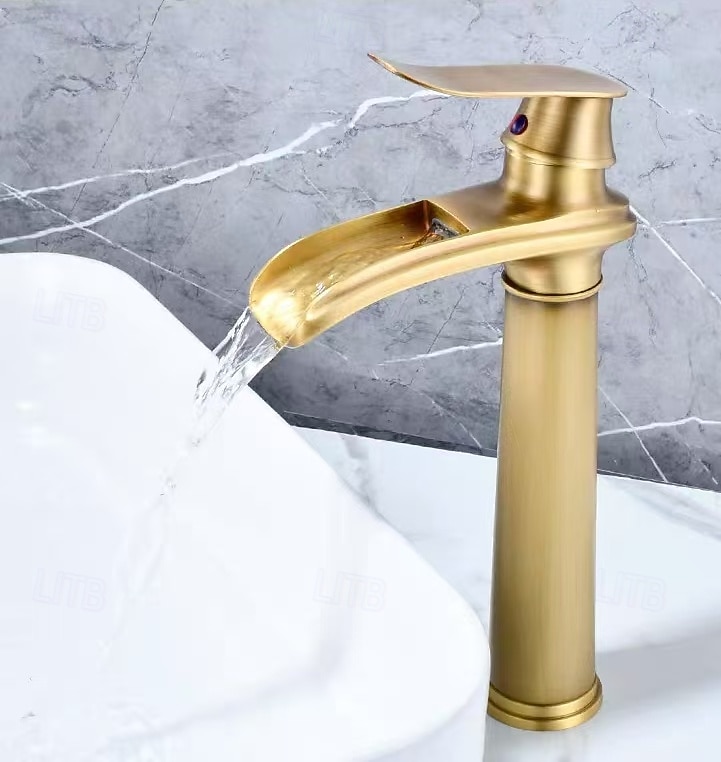 Ванная раковина кран - Классический Старая латунь Внешнее крепление Одной ручкой одно отверстиеBath Taps 2026 - kr.2347 –P9