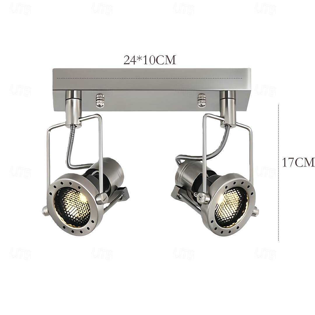 10 cm Regulável Luzes de Tecto Metal Estilo Artístico Galvanizar Artistíco 110-120V 220-240V de 2026 por $80.99 –P1