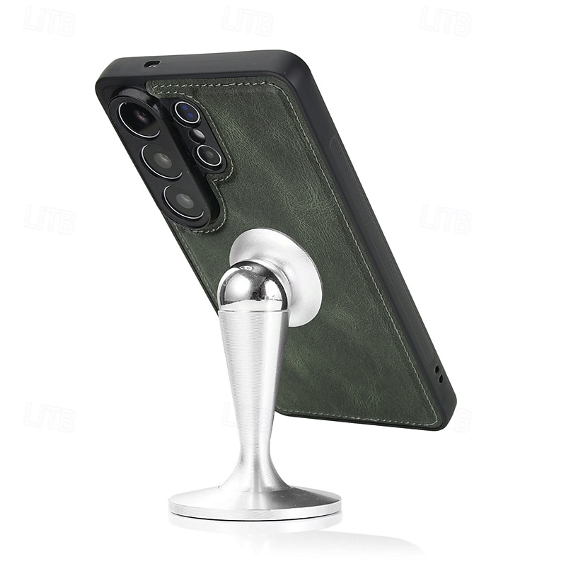 telefon Kılıf Na Samsung Galaxy S26 S26 Plus S26 Ultra Etui na karty portfela Odpianane Magnetyczne Ochrona całego ciała Retro Skóra PU 2026 - $24.99 –P7