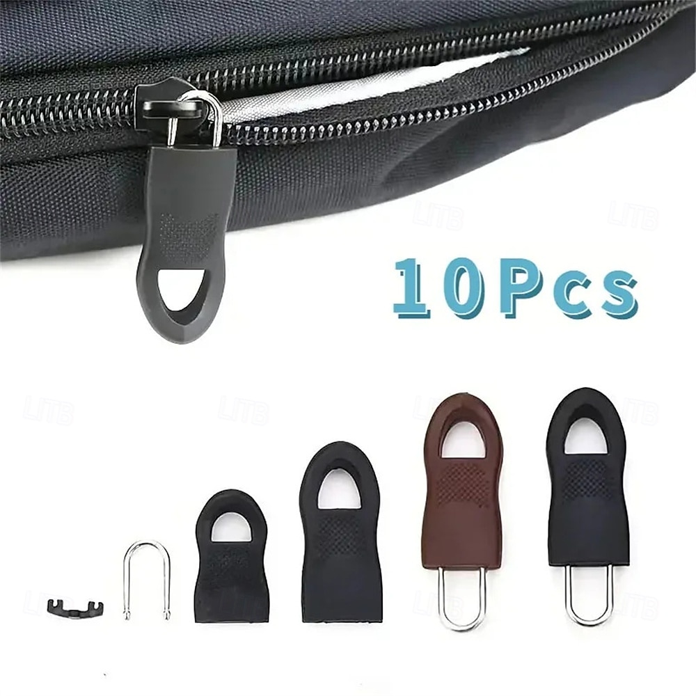 Conjunto de 10 puxadores de zíper de reposição para roupas, malas, mochilas e barracas. de 2026 por $9.99 –P1