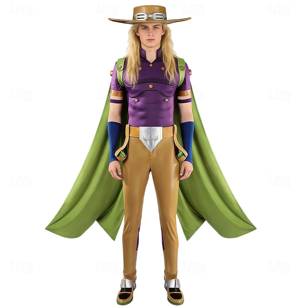 Eroe drammatico dei manga Anime Abiti Abiti Cosplay Halloween Mascherata Anime Expo Body / Tutina Mantello Cappello Per Per uomo Bambini Adulti del 2026 a $55.99 –P2