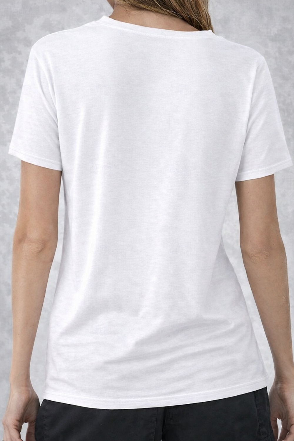 2026年 女性用100%コットンTシャツソリッドカラークラシックカジュアル半袖クルーネックレギュラーTシャツデイリー外出用明るいオレンジティールブラックホワイトピンク夏春  コレクション – $26.99 –P2