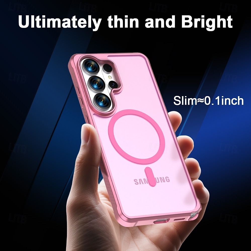Phone Case For Samsung Galaxy S26 S26 Plus S26 Ultra Back Cover Support Wireless Charging TPU 2026 - $16.99 –P6
