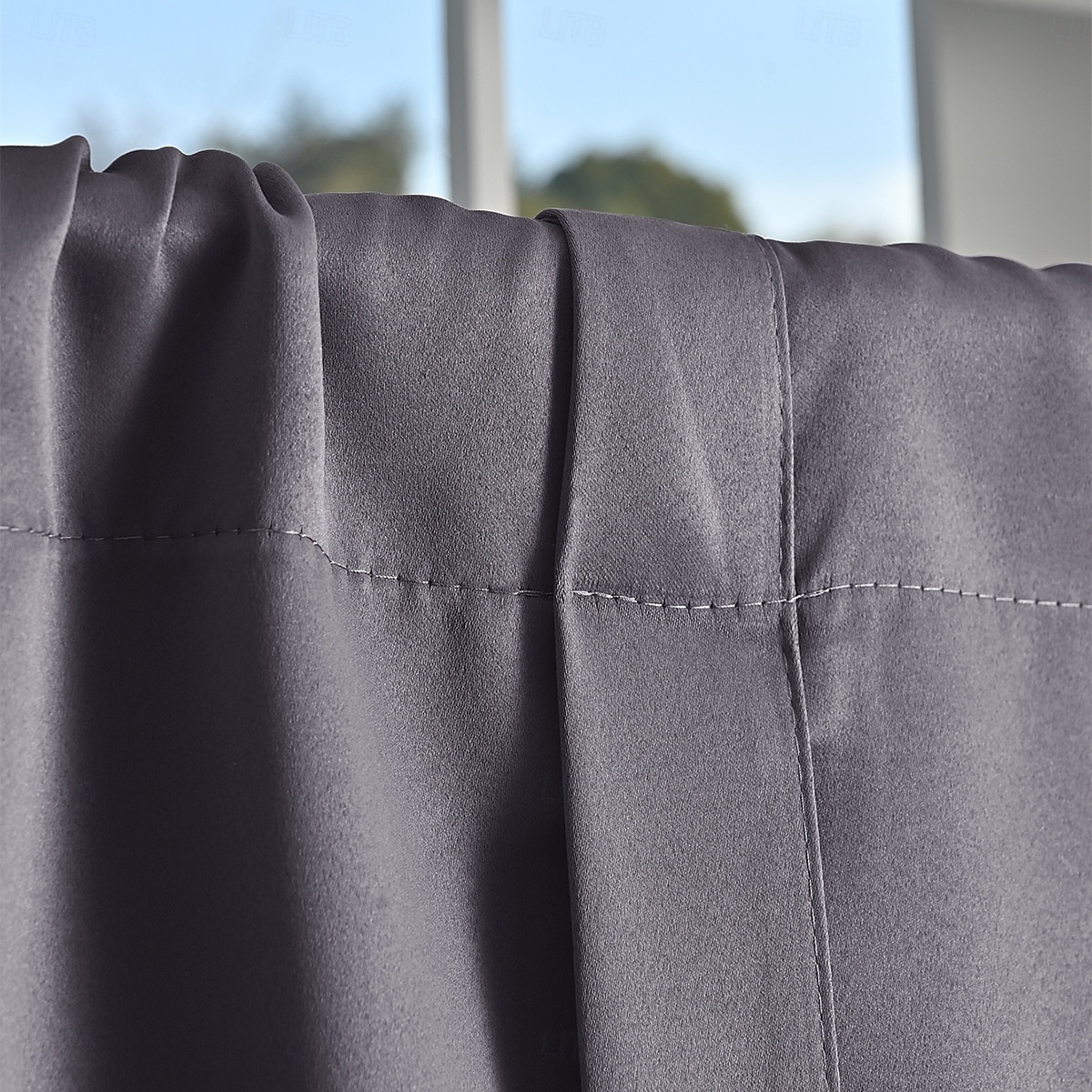 Cortinas blackout de cor sólida para café, cortinas curtas com amarração para cozinha, painéis blackout para janelas pequenas, banheiro e cozinha. de 2026 por AU $23.23 –P11