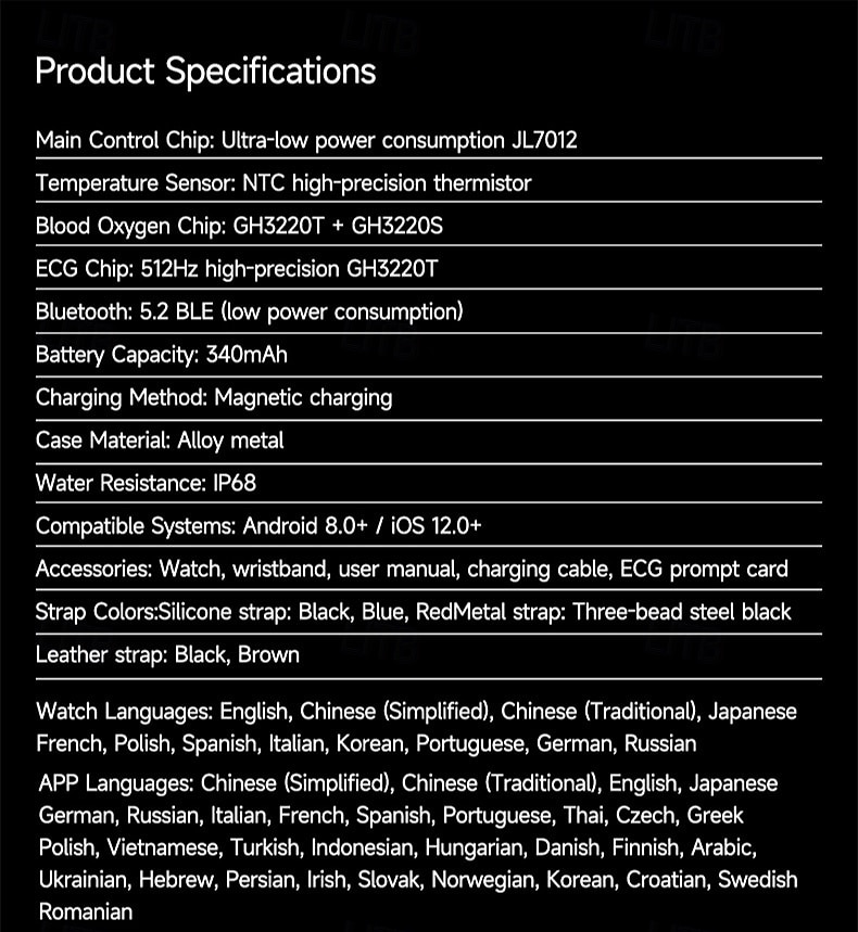 iMosi E810 שעון חכם 1.95 אִינְטשׁ חכמים שעונים Blootooth מד צעדים מזכיר שיחות מעקב שינה מותאם ל אנדרואיד iOS יוניסקס המתנה ארוכה שיחות ללא מגע יד עמיד במים IP68 מארז שעון 38 מ"מ 2026 - $95.99 –P8