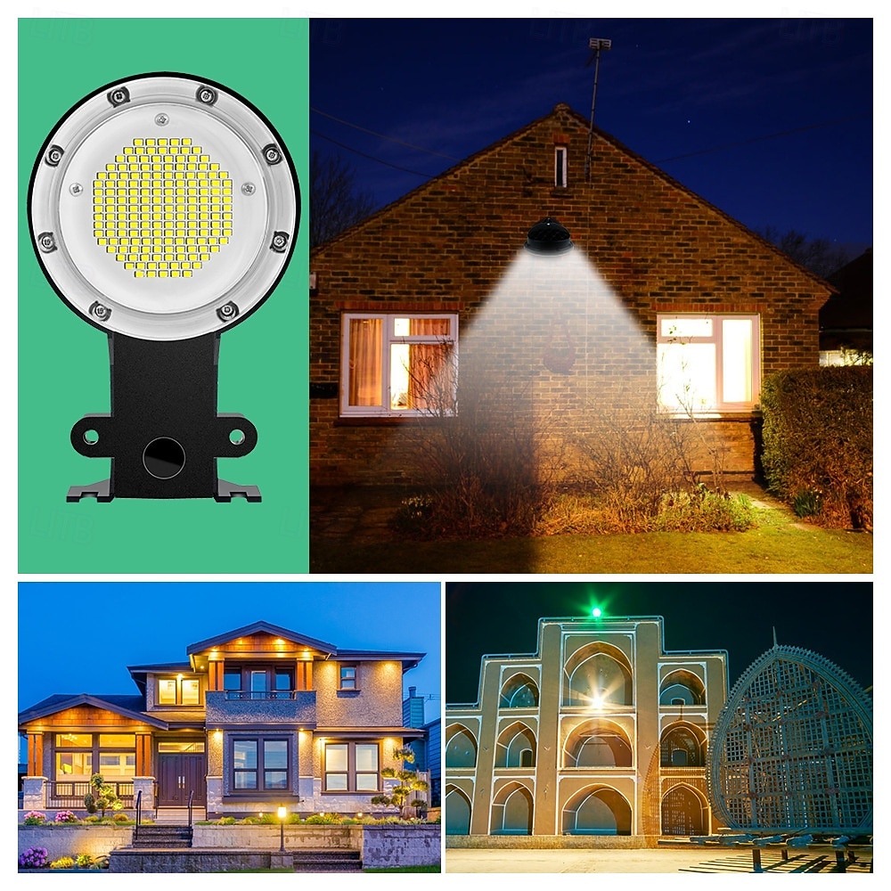 Luminária LED para celeiro, iluminação externa com sensor crepuscular e luz diurna, à prova d'água IP65, ideal para segurança externa em garagens, quintais, ruas e armazéns. de 2026 por $68.99 –P3