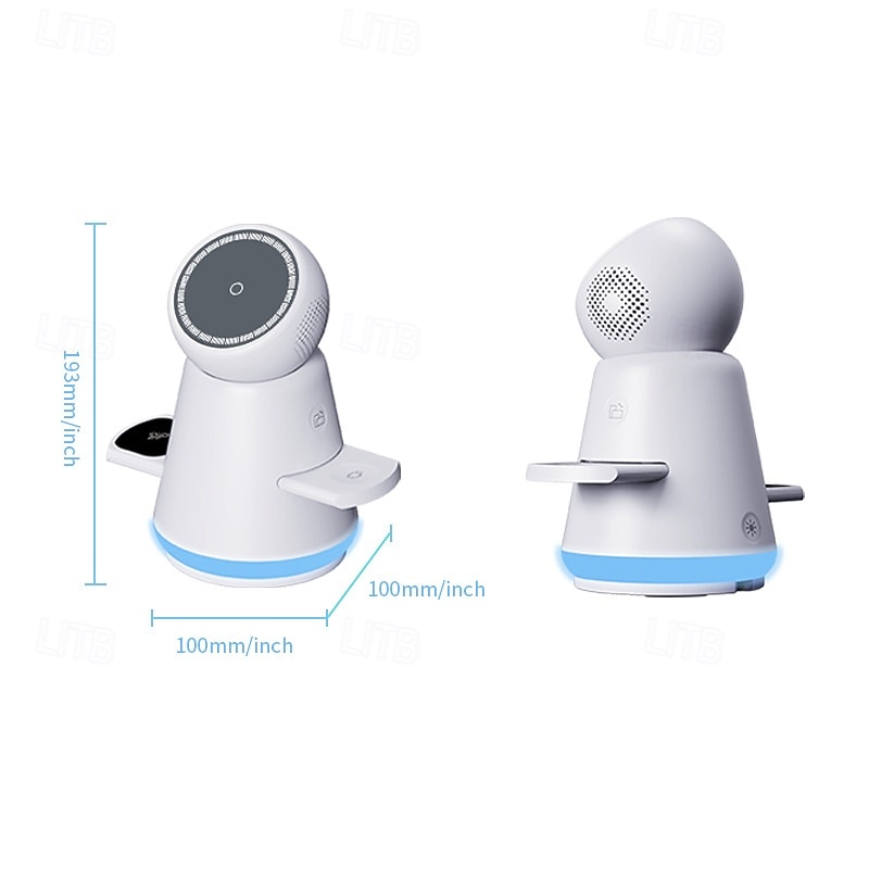 360 Rotating Wireless Charging Station, 3 in 1 Multiple Charger Stand with Night Light, Fast Wireless Charger for iPhone 17,16, 15, 14, 13, 12, iWatch,Samsung Watch and AirPods,White 2026 - $71.99 –P3
