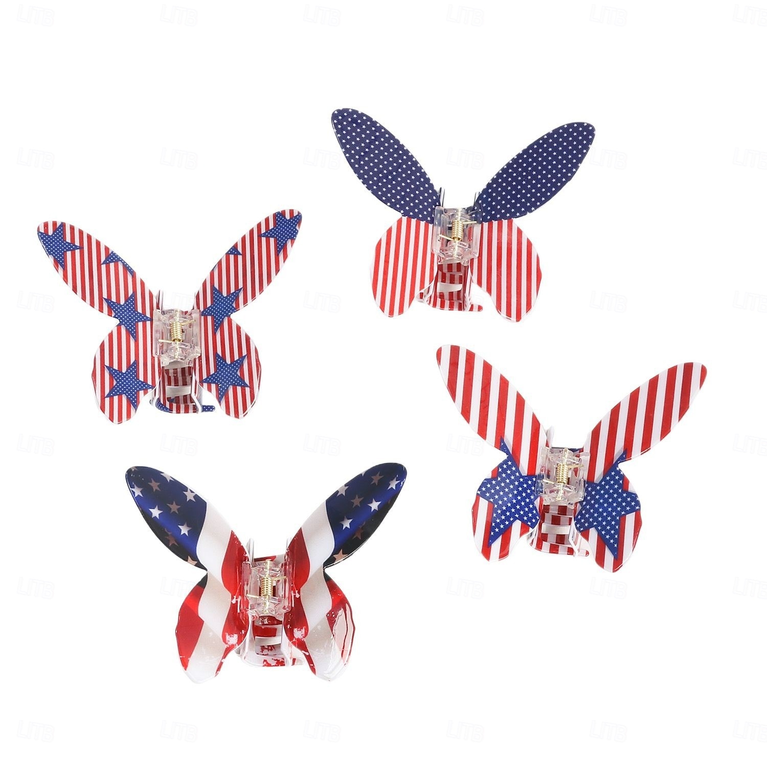 250th Anniversary USA Hair Accessories Vintage Adults' Women's 4th of July Casual Party Dress Up 2026 - $13.99 –P2