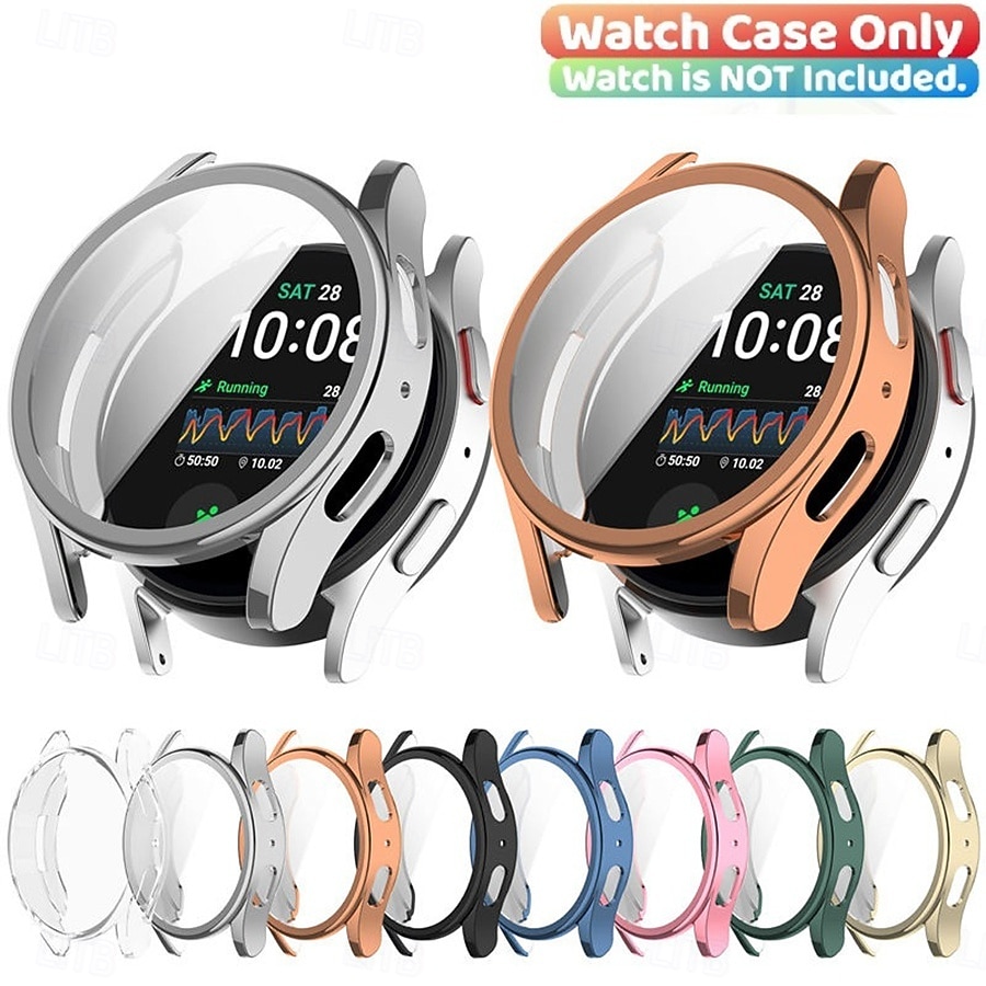 3 Pack Watch Case with Screen Protector Compatible with Samsung Galaxy Watch 7 40/44mm Scratch Resistant All Around Protective Shockproof TPU Watch Cover 2026 - $16.99 –P1