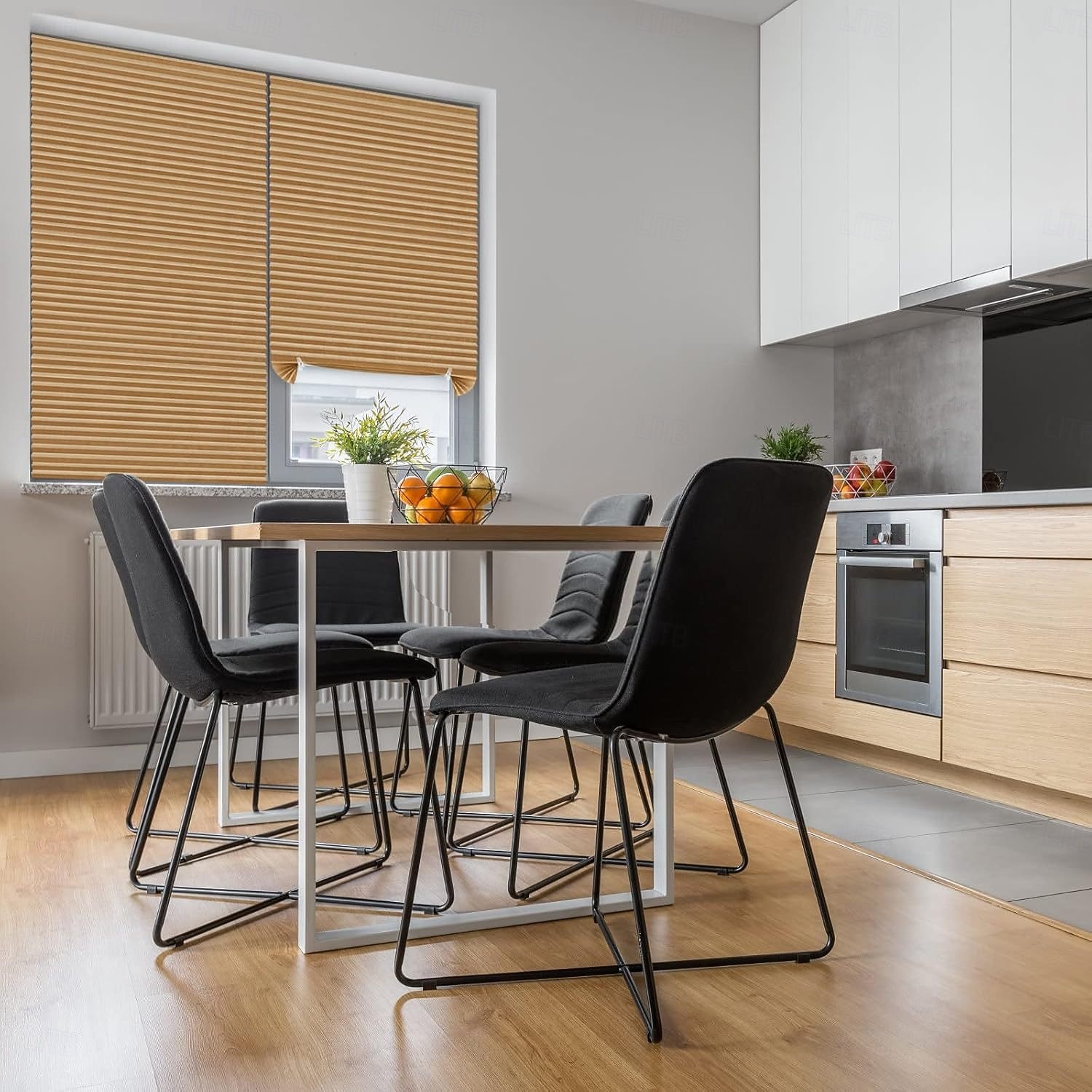 Cortinas opacas, persianas temporales sin taladro, estores plisados autoadhesivos para ventanas, cubierta de privacidad para dormitorio, habitación de residencia estudiantil o apartamento. 2026 - $11.49 –P3