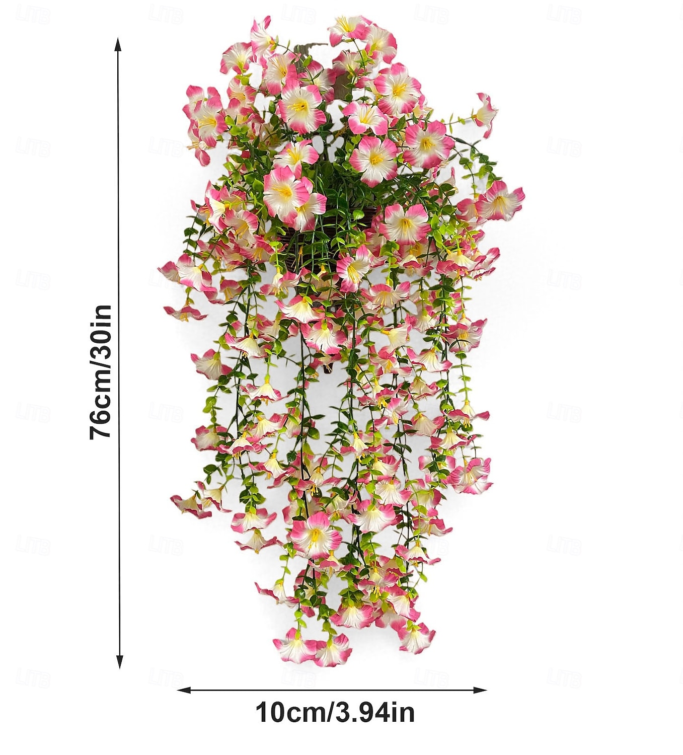4pcs Artificial Morning Glory Vine Garland for Wedding, Home, & Outdoor Decor, Realistic Flower Hanging Vines for Garden, Patio, Wall, and Courtyard, Durable Faux Floral Décor for Wedding Decoration 2026 - $22.99 –P13