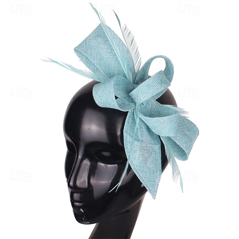 Fascinators Plumes Mariage Anniversaire ancien Mignon Rétro Avec Plume Casque Couvre-chef de 2026 ? $17.49 –P6