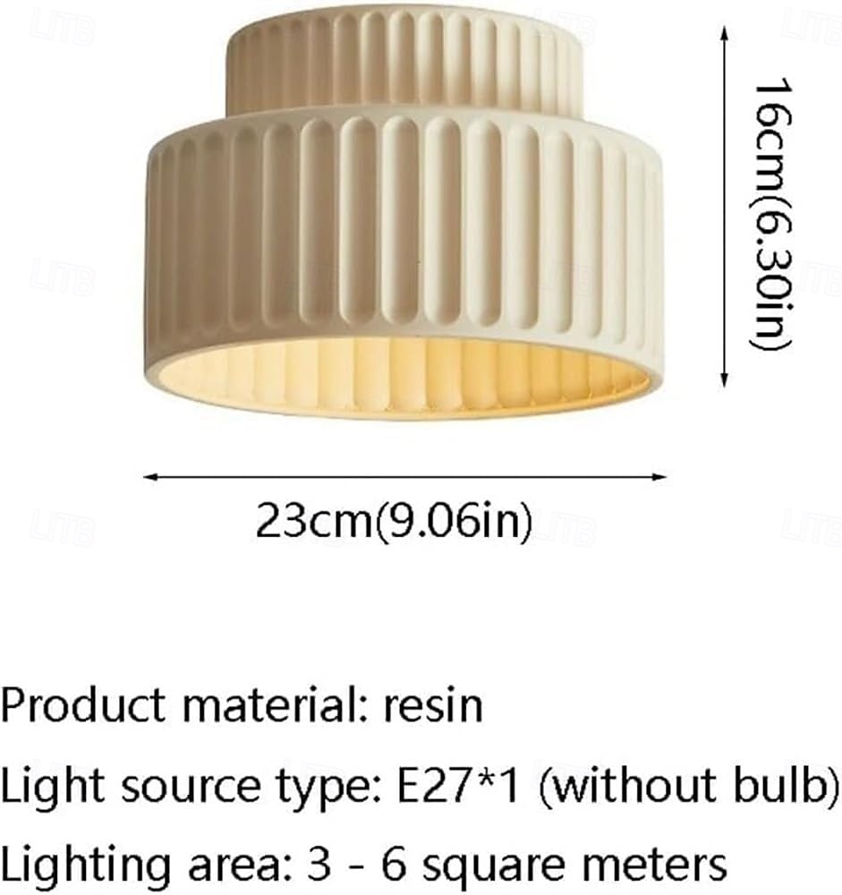 Nordic minimalistyczne lampy sufitowe balkon osobowość japońskie lampy sufitowe szatnia wabi-sabi wystrój do montażu podtynkowego oświetlenie sufitowe bar b &b oprawa kawiarniana e27 110-240v 2026 - $151.99 –P1