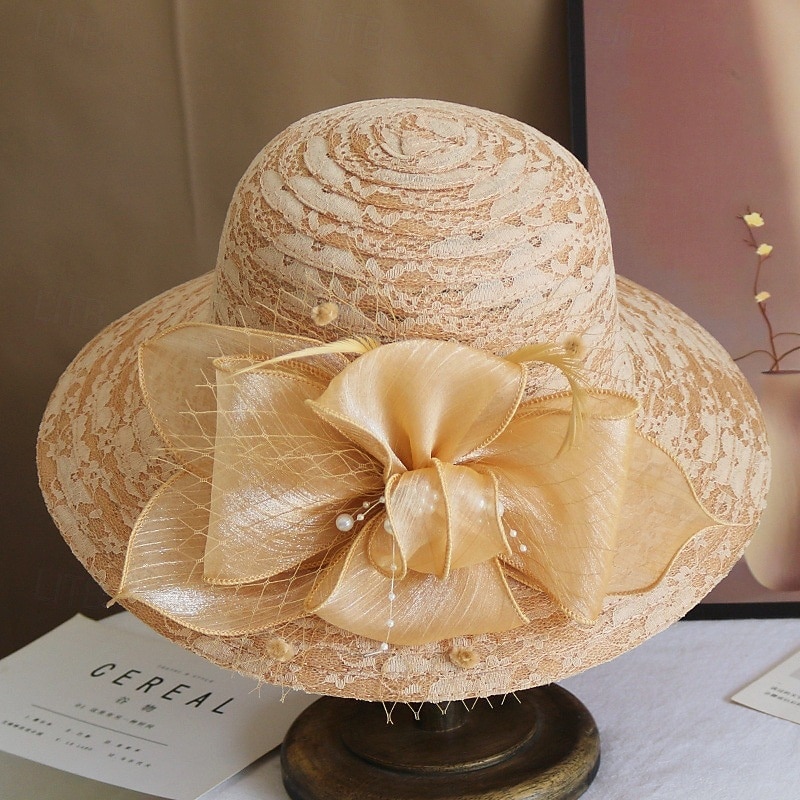 Palarie Poliester Nuntă Zi de Naștere Elegant Epocă Drăguţ Cu Dantelă Diadema Articole Pentru Cap 2026 - $16.49 –P7