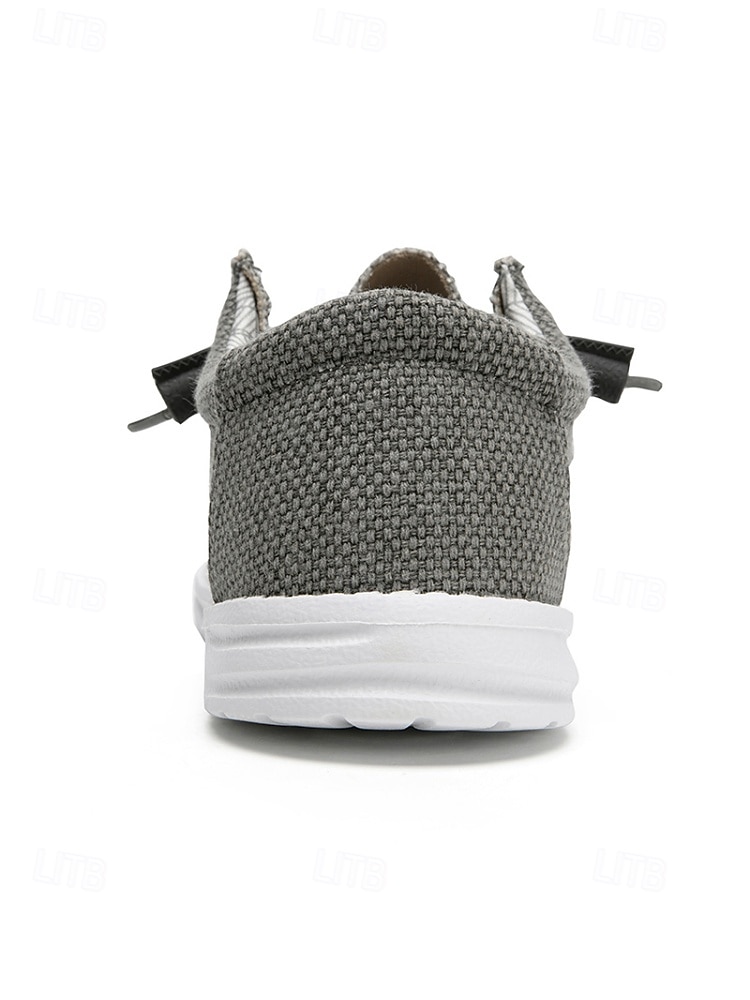 Men's Canvas Outdoor Resort Shoes – Comfortable Slip-On Loafers for Travel, Walking and Casual Resort Wear 2026 - $42.99 –P10