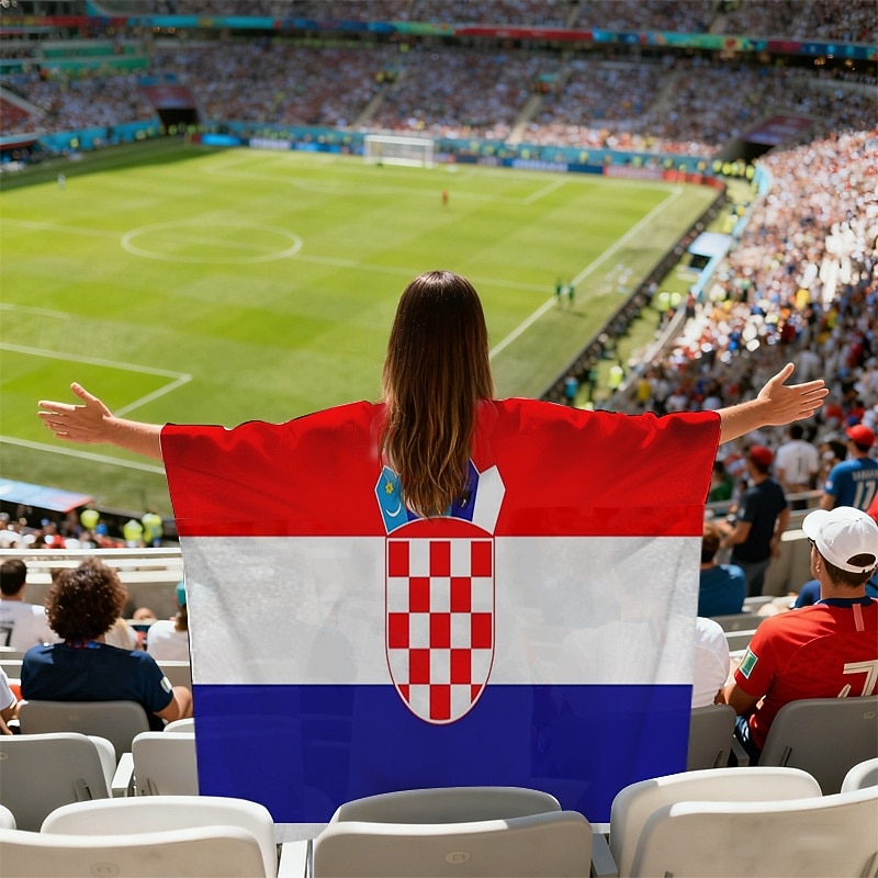 Partita mondiale di calcio 2026 Mantello Costume Bandiera Ventilatori Adulti Unisex Feste Partita di calcio Evento di calcio Vestirsi del 2026 a $17.49 –P10