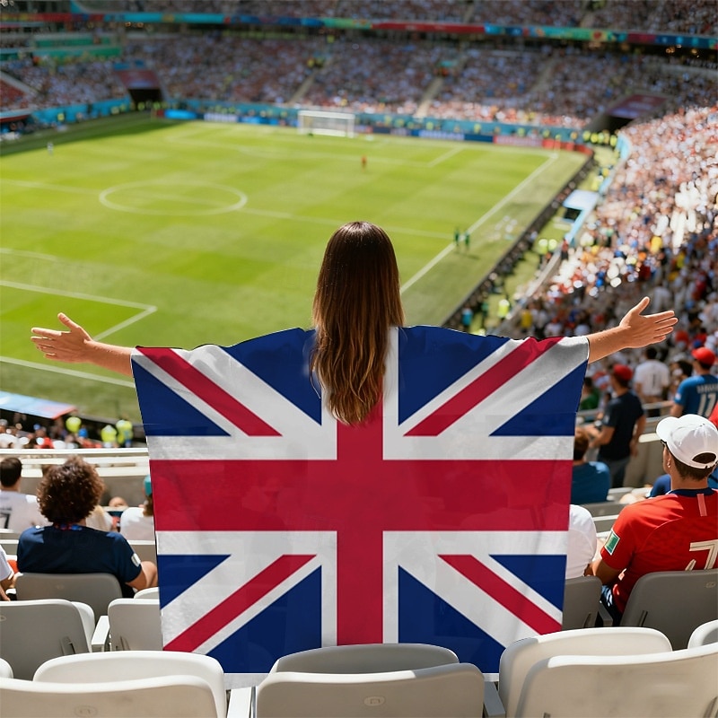 Partita mondiale di calcio 2026 Mantello Costume Bandiera Ventilatori Adulti Unisex Feste Partita di calcio Evento di calcio Vestirsi del 2026 a $17.49 –P24