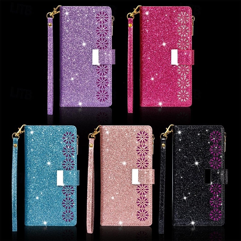 Phone Case For Samsung Galaxy S26 S26 Plus S26 Ultra Wallet Case Zipper Full Body Protective Kickstand Color Gradient sky PU Leather 2026 - $24.99 –P1