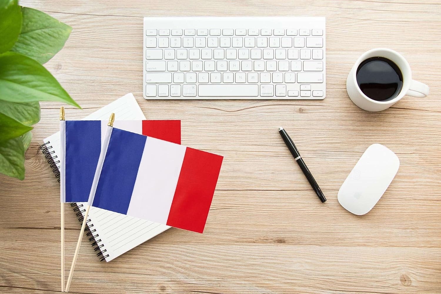 25balení malých francouzských vlaječek, ruční mini francouzská vlajka na tyčce, 5x8 palců, na letní mistrovství světa ve fotbale, sportovní akce, párty dekorace, fandění fanoušků 2026 - $16.99 –P4