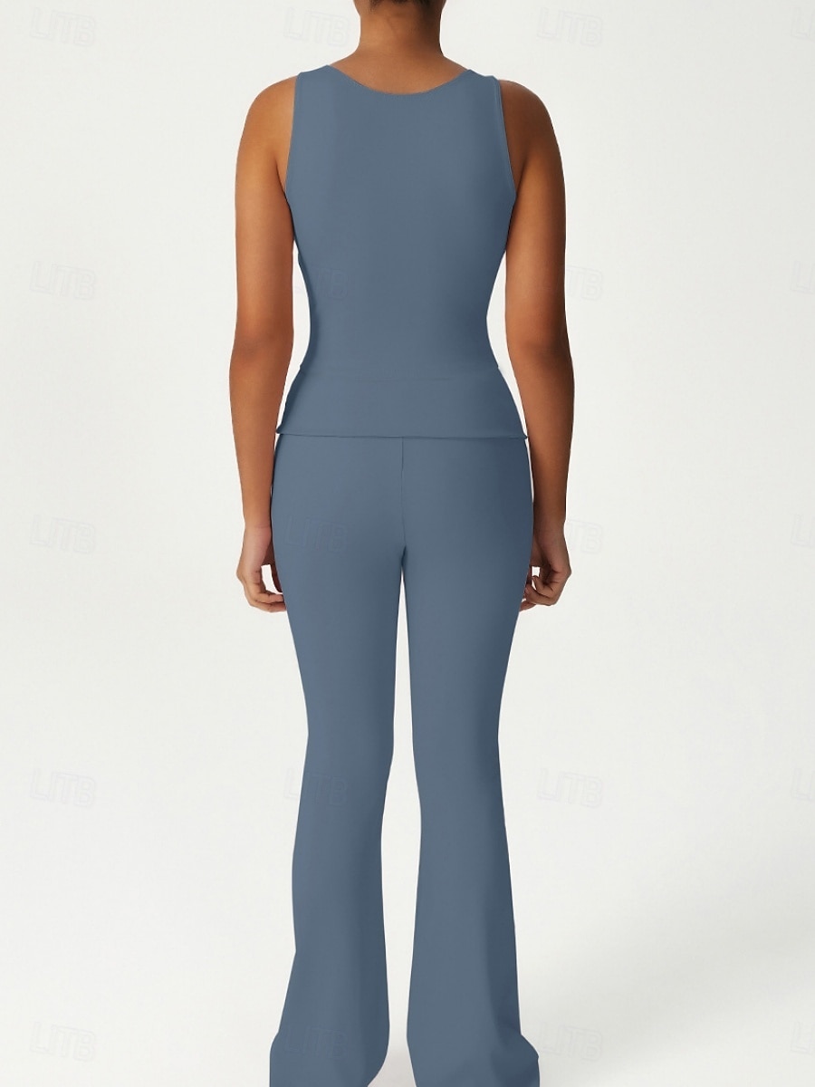 Women's Solid Colored Sports Tank Top Tennis Bra Sports Bra Sleeveless Quick Dry Shockproof Moisture Wicking Breathable Tennis Pickleball Running Crew Neck Top Black Pink Blue Tennis Clothing 2026 - $17.99 –P12