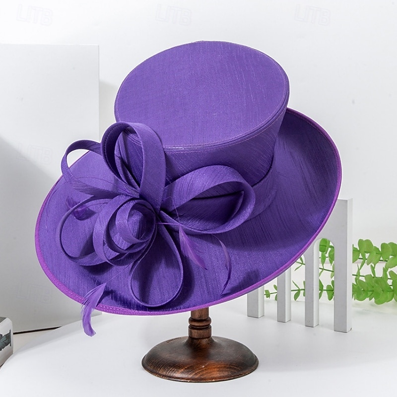 Klobouky Polyester Svatební Narozeniny Elegantní Vinobraní Roztomilý S Rukáv Přílba Pokrývky Hlavy 2026 - $65.99 –P8