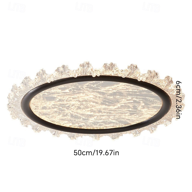 50 cm Диммируемая Потолочные лампы Металл Стекло Современный Современное 110-120Вольт 220-240Вольт 2026 - zł879.59 –P5