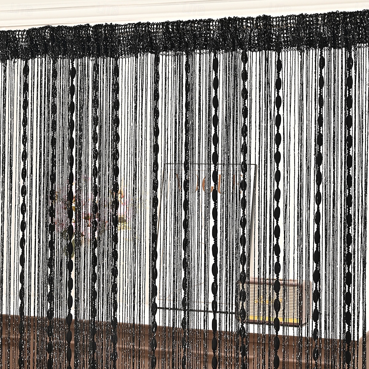 2026年 出入り口用のストリングカーテン、キラキラビーズカーテン、ドア、タッセルビーズ、吊り下げフリンジ、ヒッピー、吊り下げパティオタッセルスクリーン、部屋の装飾、窓、壁の背景、ドア  コレクション – $17.99 –P6