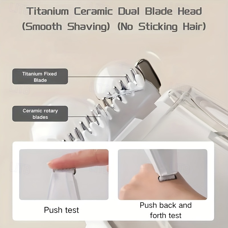 Wireless Dog Paw Trimmer with Strong Suction Vacuum | Automatic Hair Collection, USB Rechargeable, Low Noise, Suitable for Small and Large Dogs, Cats 2026 - $39.99 –P8