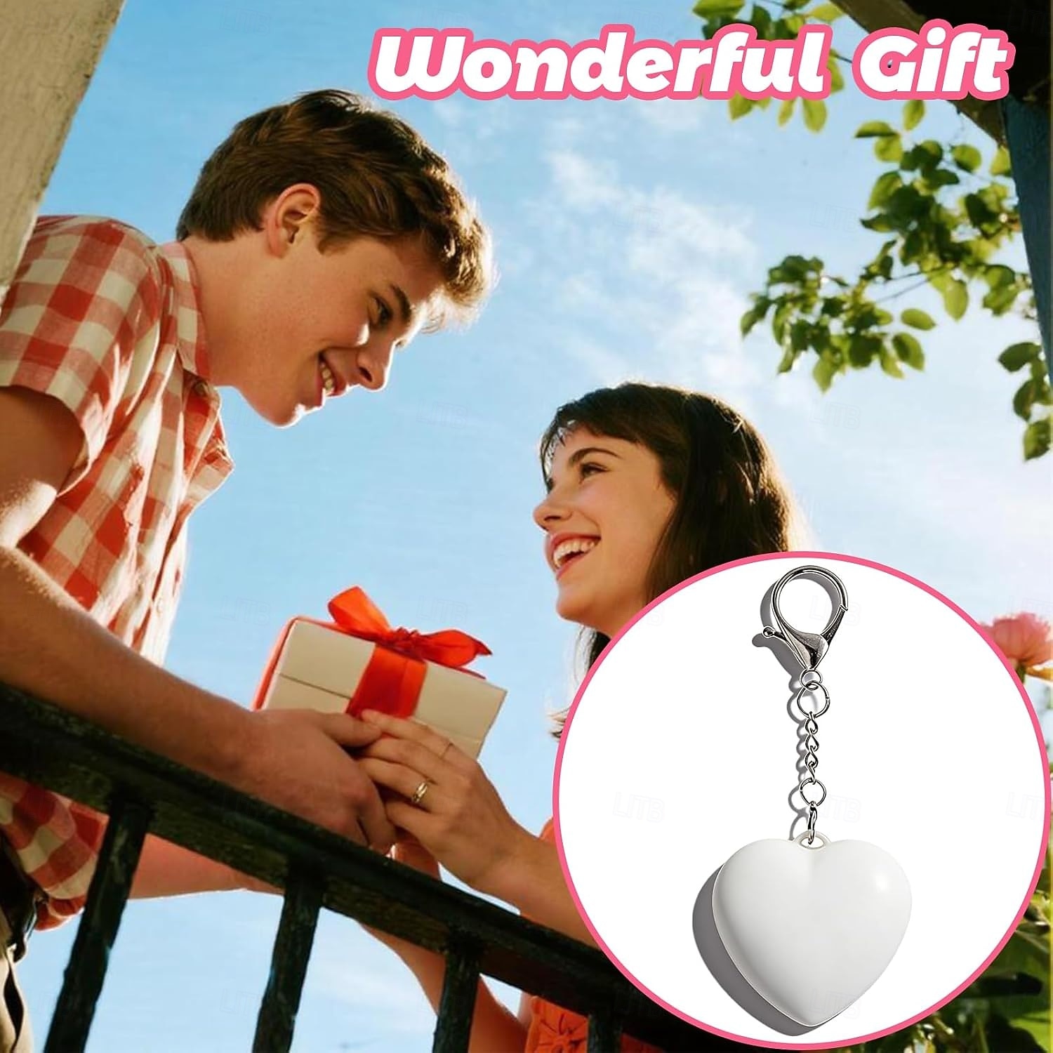Oplaadbaar taslampje voor Valentijnsdag, hartvormig taslampje voor in de tas, automatische aanraaksensor, onmisbaar accessoire voor in de tas, cadeau voor vriendin, vrouw, moeder, vrienden (1 stuk) 2026 - $11.99 –P4