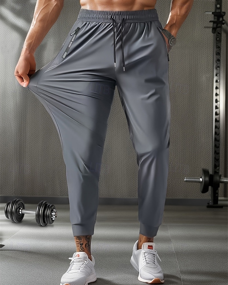 Miesten Urheiluhousut GYM housut Juoksuhousut Kouluts Urheilullinen Päivittäin Korkea Stretch Mukava Hengittävä Kurenauha Tasku Joustava vyötärö Tavallinen Täyspitkä Urheilu Vapaa-aika Urheiluvaatteet 2026 - $17.99 –P7
