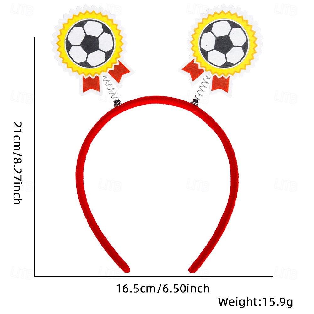 World Soccer Match 2026 Headband Football Soccer Funny & Reluctant Adults' Unisex Outdoor Match Dress Up 2026 - $17.49 –P9